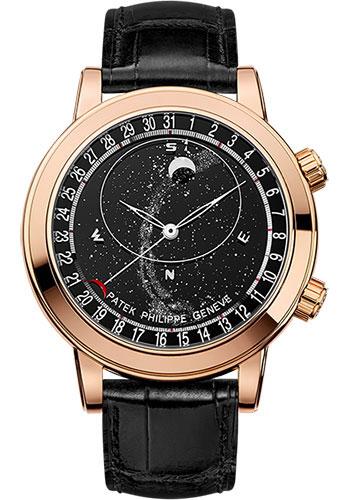 Patek Philippe 44mm Celestial Grand Complications Watch Black Dial 6102R - Luxury Time NYC INC