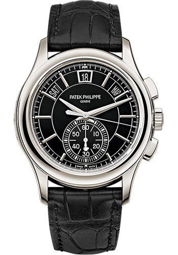 Patek Philippe Annual Calendar Chronograph Complications Watch - 5905P-010 - Luxury Time NYC