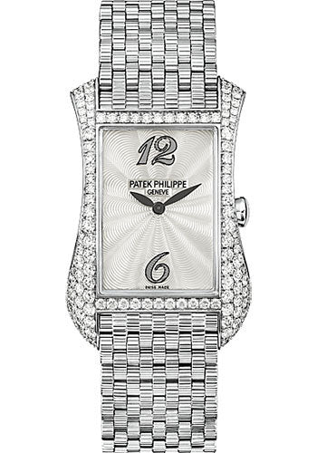 Patek Philippe Ladies Gondolo Serta Watch - 4972/1G-001 - Luxury Time NYC