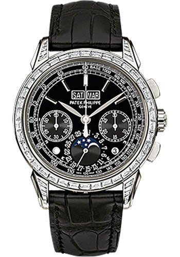 Patek Philippe Men Grand Complications Perpetual Calender Chronogragh Watch - 5271P-001 - Luxury Time NYC