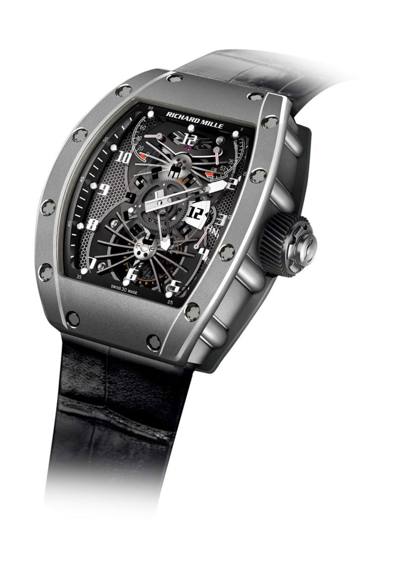Richard Mille 022 Manual Winding Tourbillon Aerodyne Dual Time Zone - Luxury Time NYC