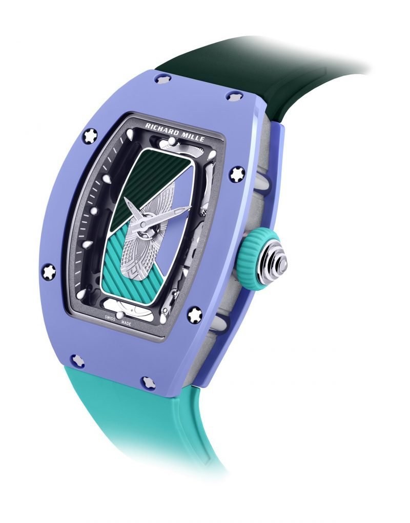 Richard Mille 07-01 Automatic Coloured Ceramics Pastel Blue - Luxury Time NYC