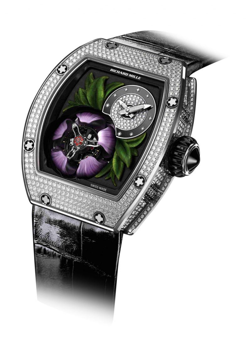 Richard Mille 19-02 Manual Winding Tourbillon Fleur - Luxury Time NYC