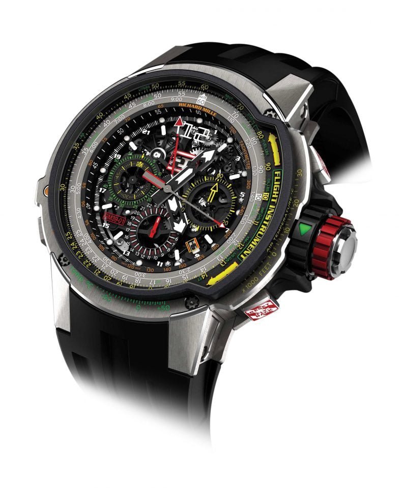 Richard Mille 39-01 Automatic Winding Flyback Chronograph Aviation - Luxury Time NYC