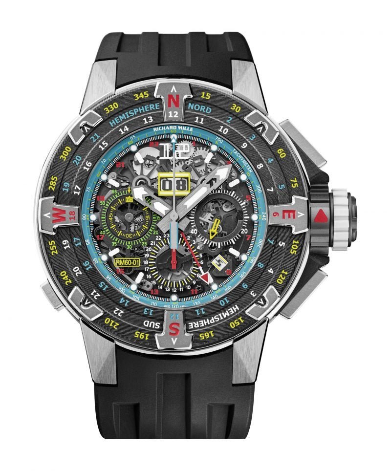 Richard Mille 60-01 Automatic Flyback Chronograph Les Voiles de St Barth - Luxury Time NYC