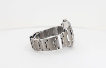 Rolex Air-King Stainless Steel Black Arabic Dial 40mm Green Hand Oyster Bracelet 116900 - Luxury Time NYC