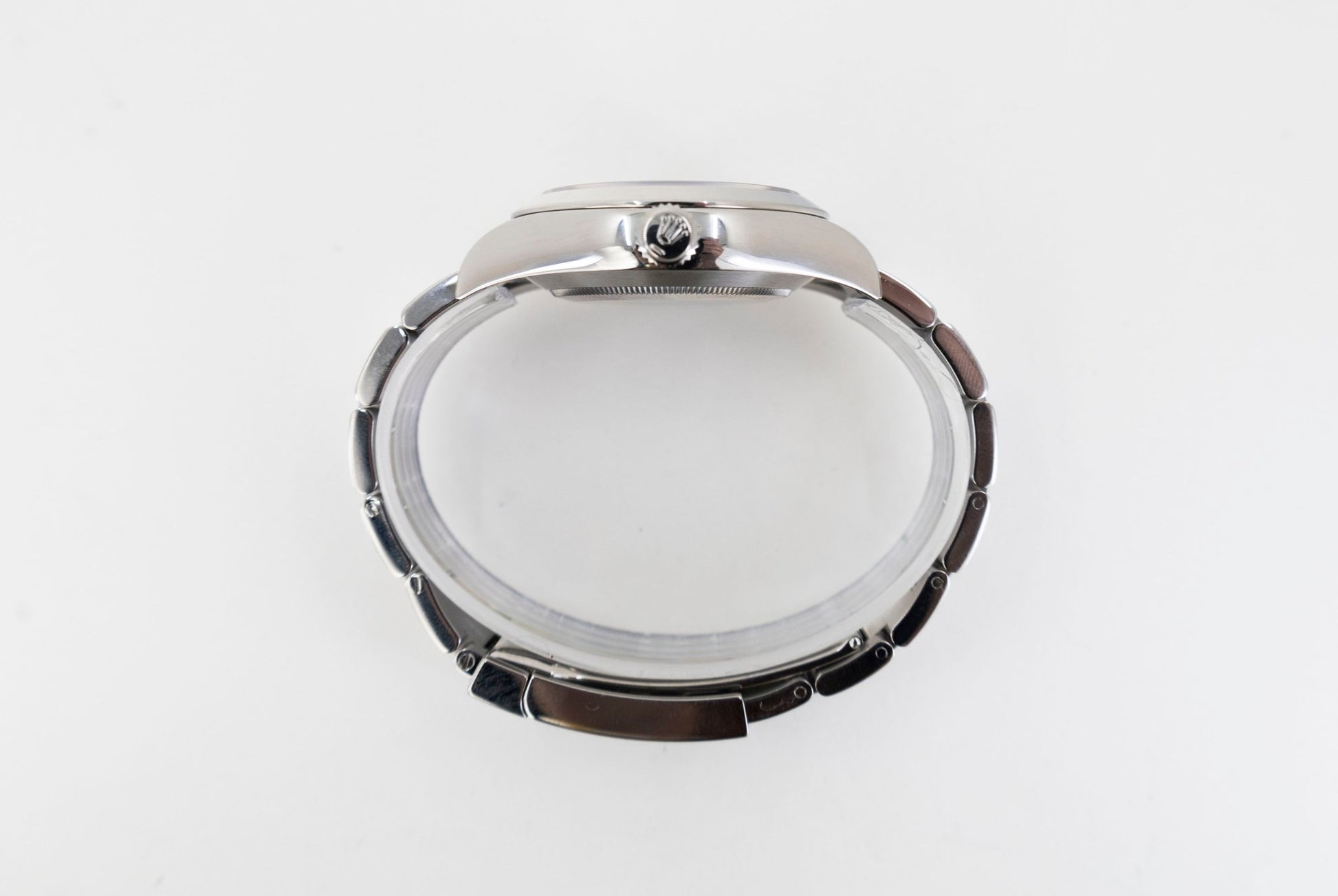 Rolex Air-King Stainless Steel Black Arabic Dial 40mm Green Hand Oyster Bracelet 116900 - Luxury Time NYC