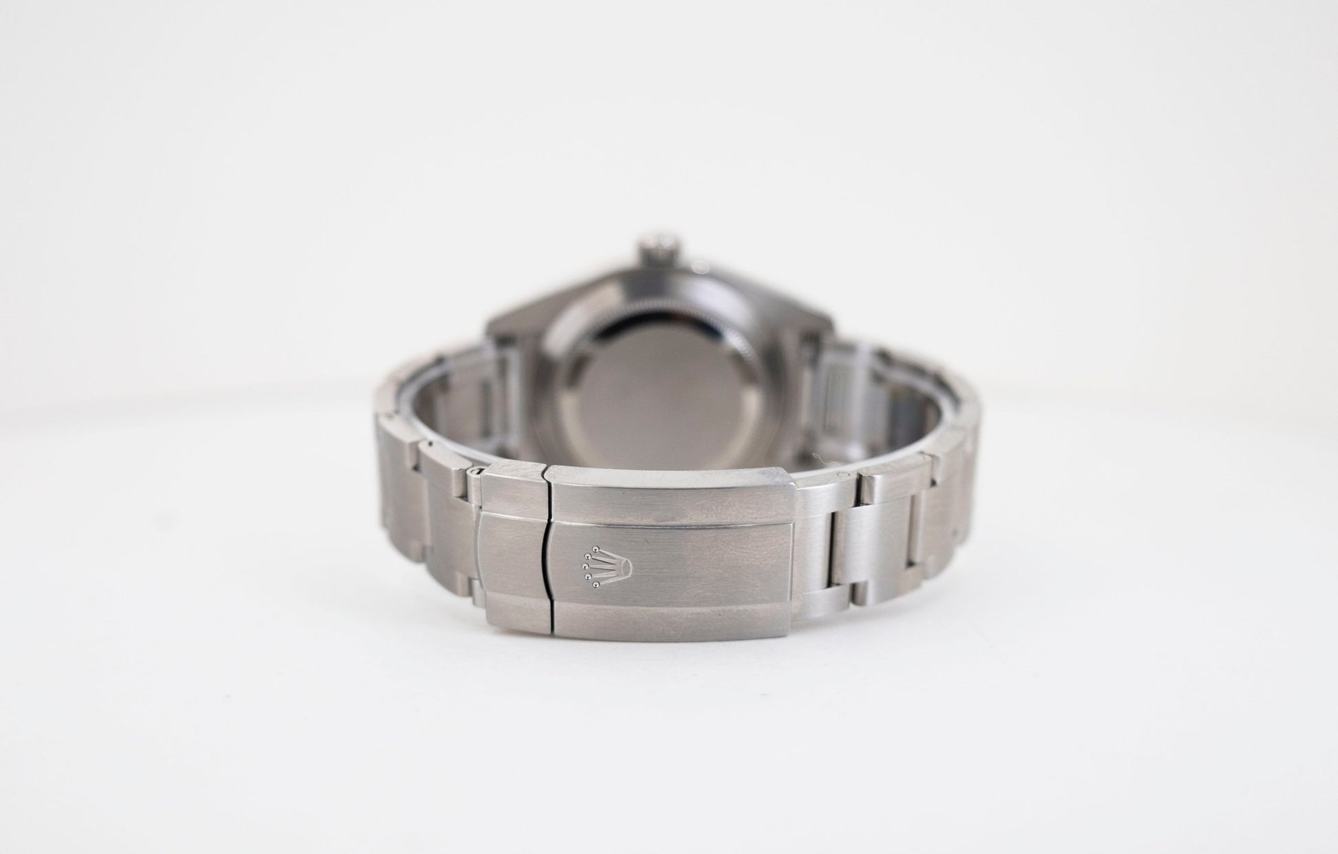 Rolex Air-King Stainless Steel Black Arabic Dial 40mm Green Hand Oyster Bracelet 116900 - Luxury Time NYC