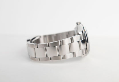 Rolex Datejust 36 Stainless Steel Black Index Dial & Smooth Domed Bezel Oyster Bracelet 126200 - Luxury Time NYC