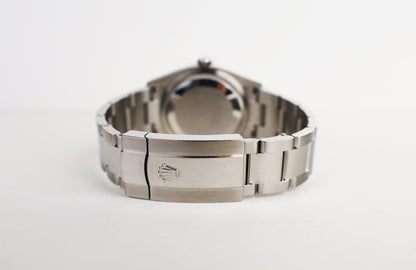 Rolex Datejust 36 Stainless Steel Black Index Dial & Smooth Domed Bezel Oyster Bracelet 126200 - Luxury Time NYC