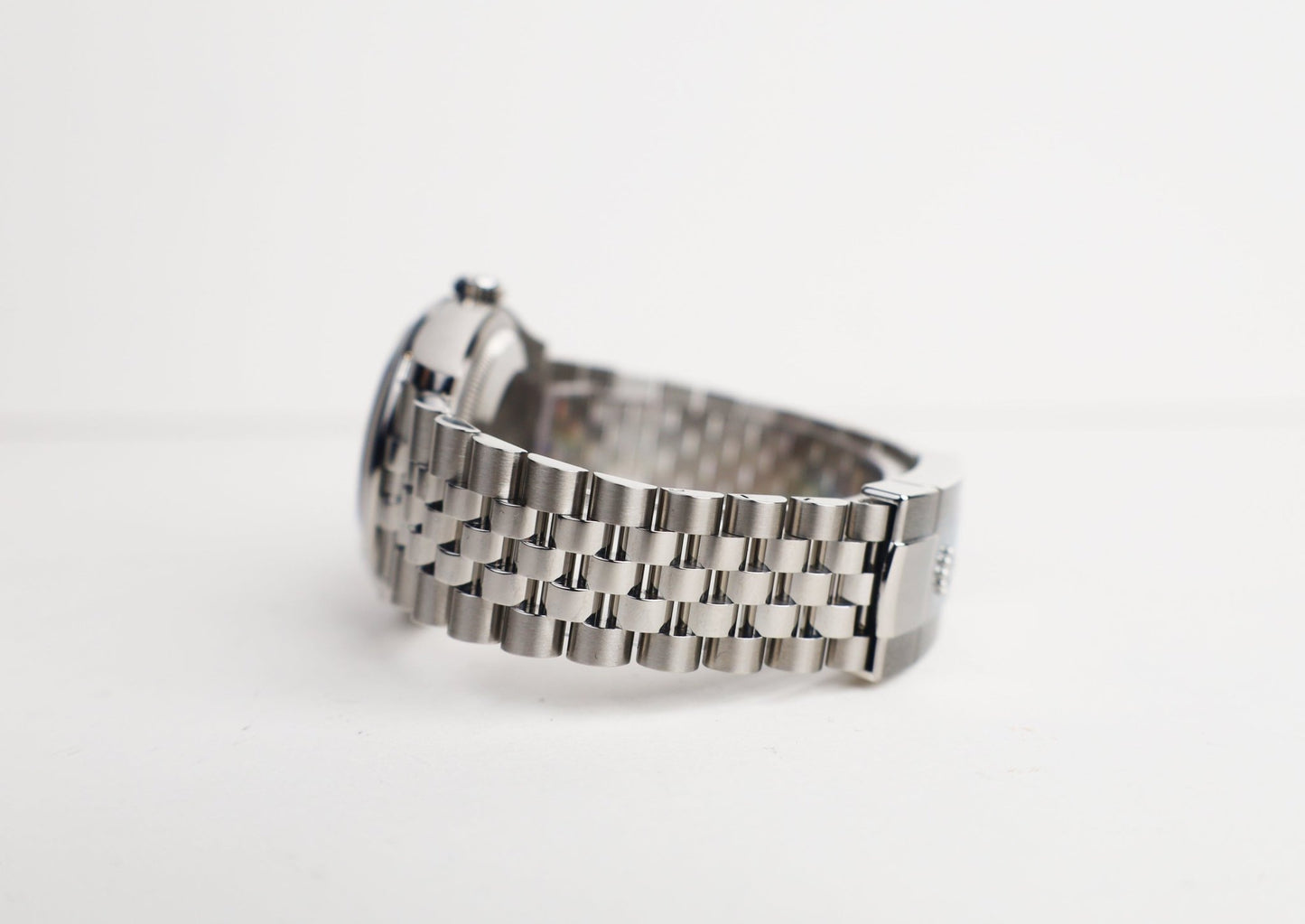 Rolex Datejust 36 Stainless Steel White Roman Dial & Smooth Domed Bezel Jubilee Bracelet 126200 - Luxury Time NYC