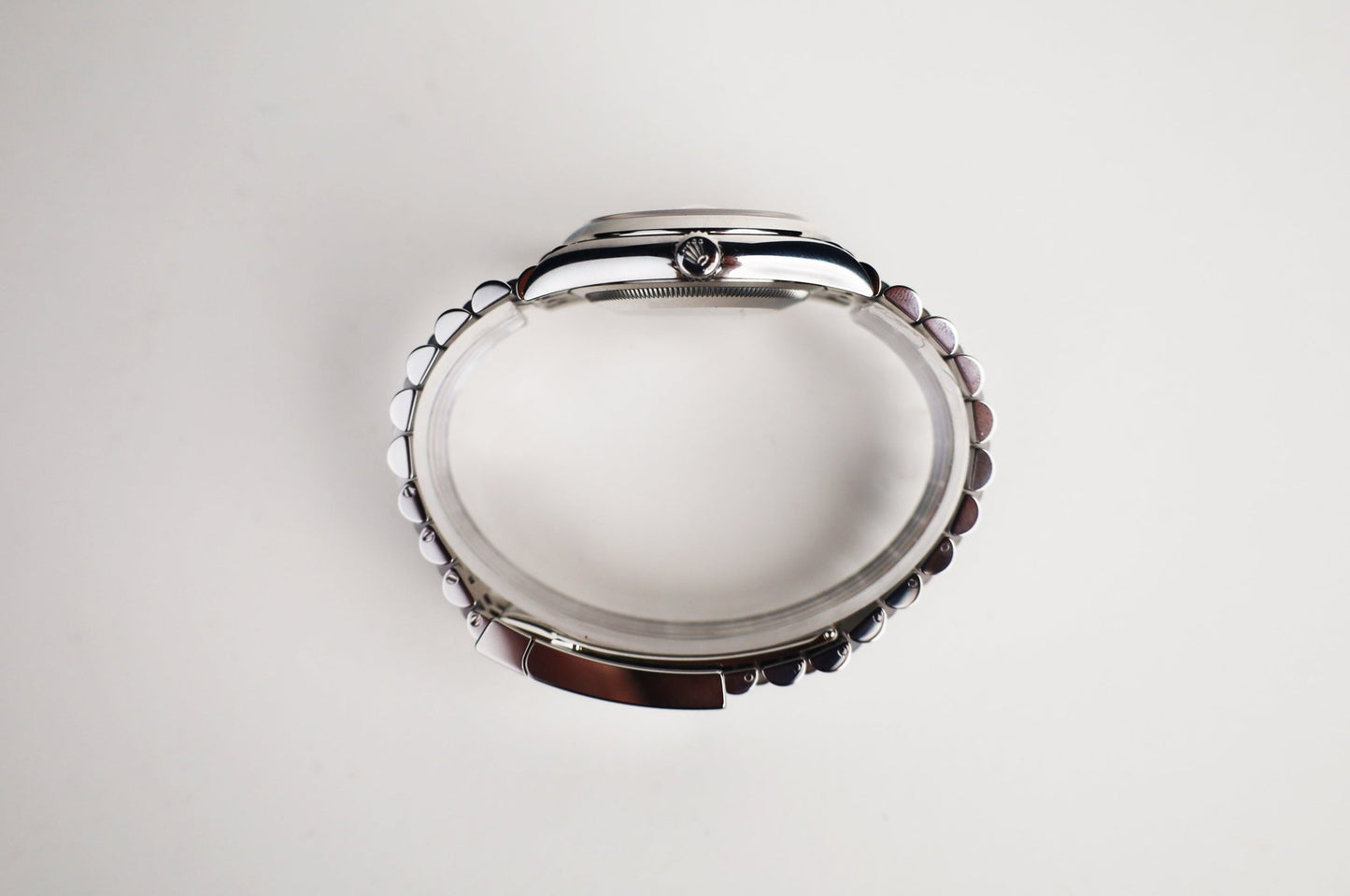 Rolex Datejust 36 Stainless Steel White Roman Dial & Smooth Domed Bezel Jubilee Bracelet 126200 - Luxury Time NYC