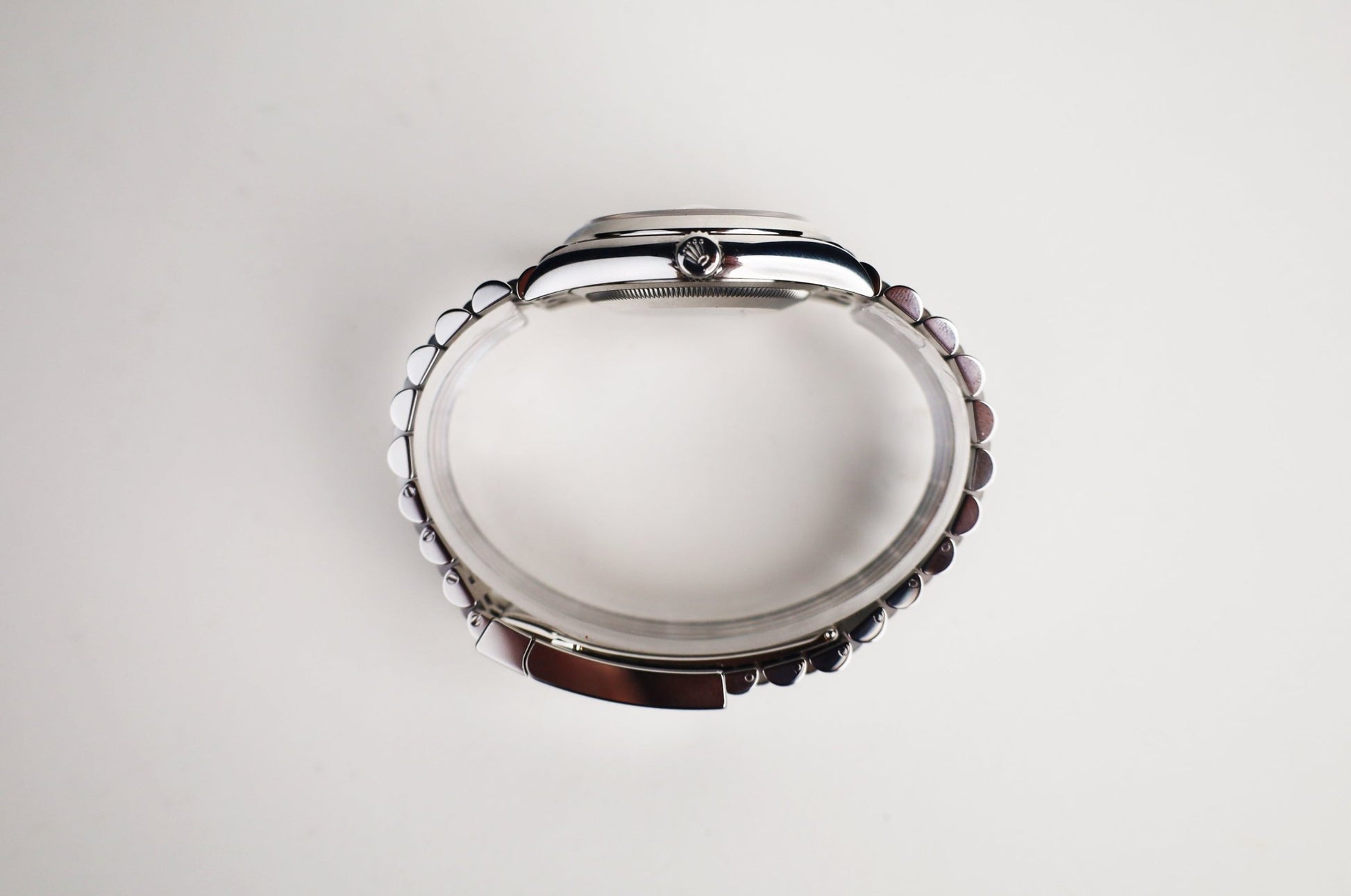 Rolex Datejust 36 Stainless Steel White Roman Dial & Smooth Domed Bezel Jubilee Bracelet 126200 - Luxury Time NYC