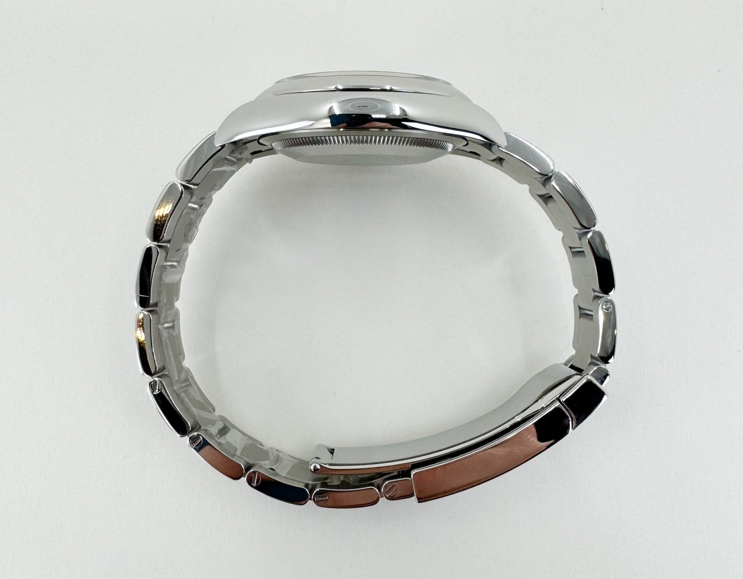 Rolex Datejust 36 Stainless Steel White Roman Dial & Smooth Domed Bezel Oyster Bracelet 126200 - Luxury Time NYC