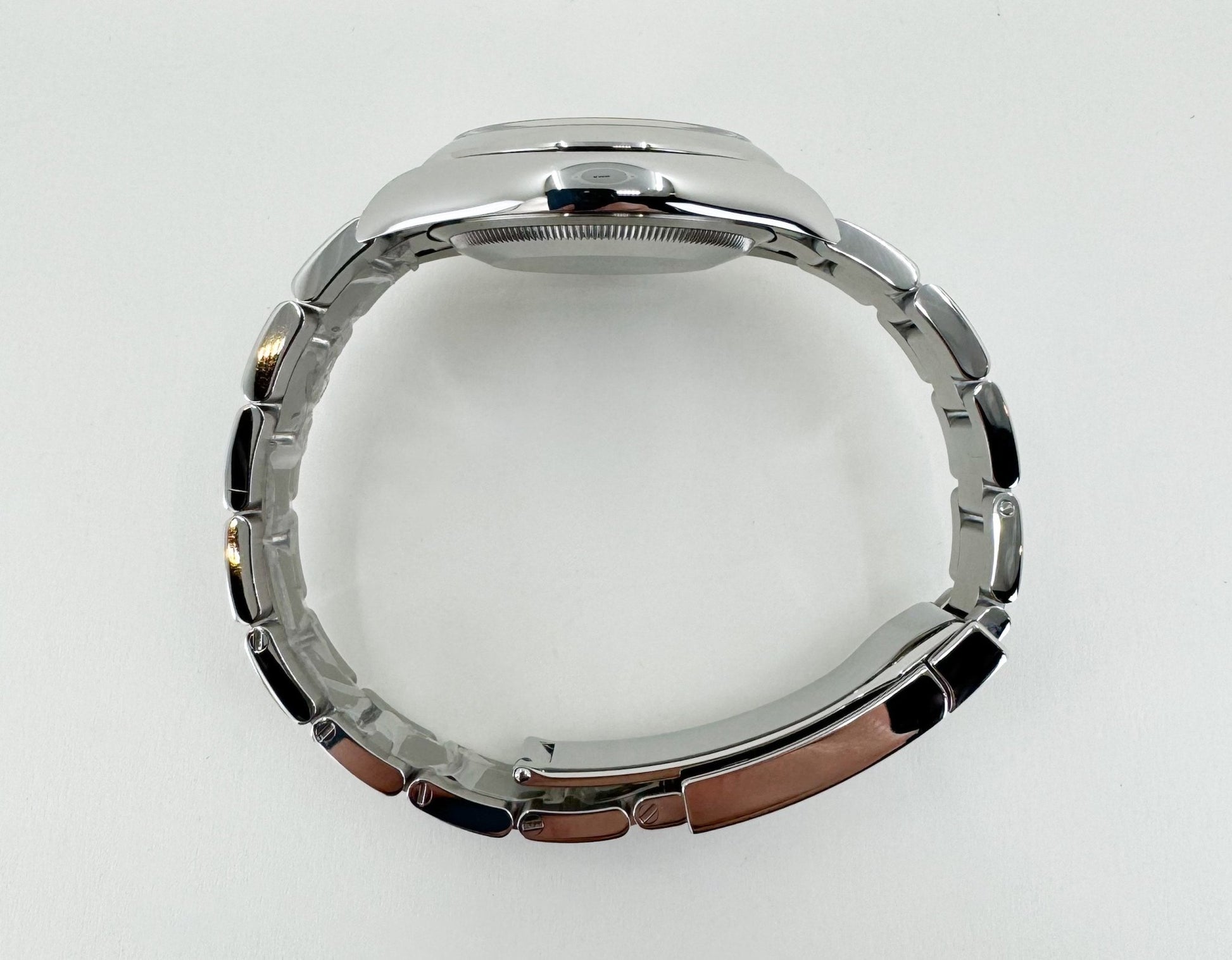 Rolex Datejust 36 Stainless Steel White Roman Dial & Smooth Domed Bezel Oyster Bracelet 126200 - Luxury Time NYC