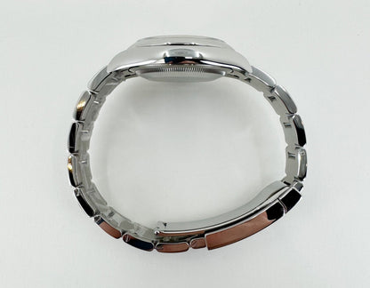 Rolex Datejust 36 Stainless Steel White Roman Dial & Smooth Domed Bezel Oyster Bracelet 126200 - Luxury Time NYC