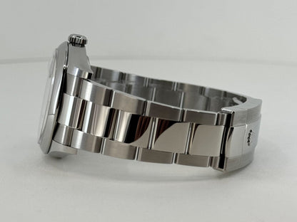 Rolex Datejust 36 Stainless Steel White Roman Dial & Smooth Domed Bezel Oyster Bracelet 126200 - Luxury Time NYC