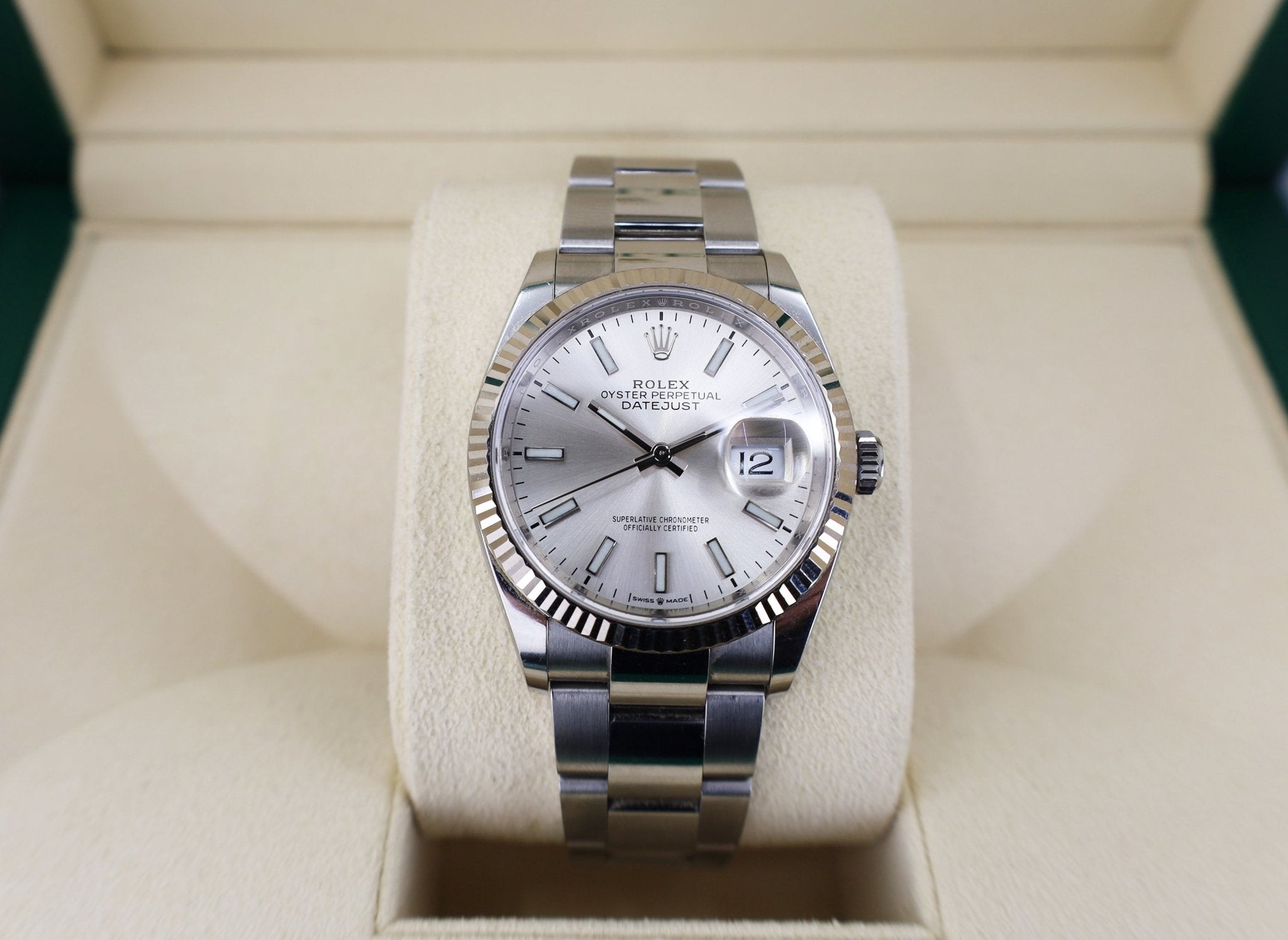 Rolex oyster perpetual datejust fluted bezel Clearance