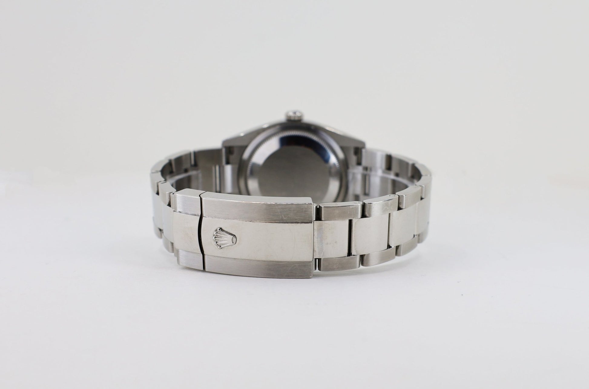 Rolex Datejust 36 White Gold/Steel Silver Index Dial & Fluted Bezel Oyster Bracelet 126234 - Luxury Time NYC