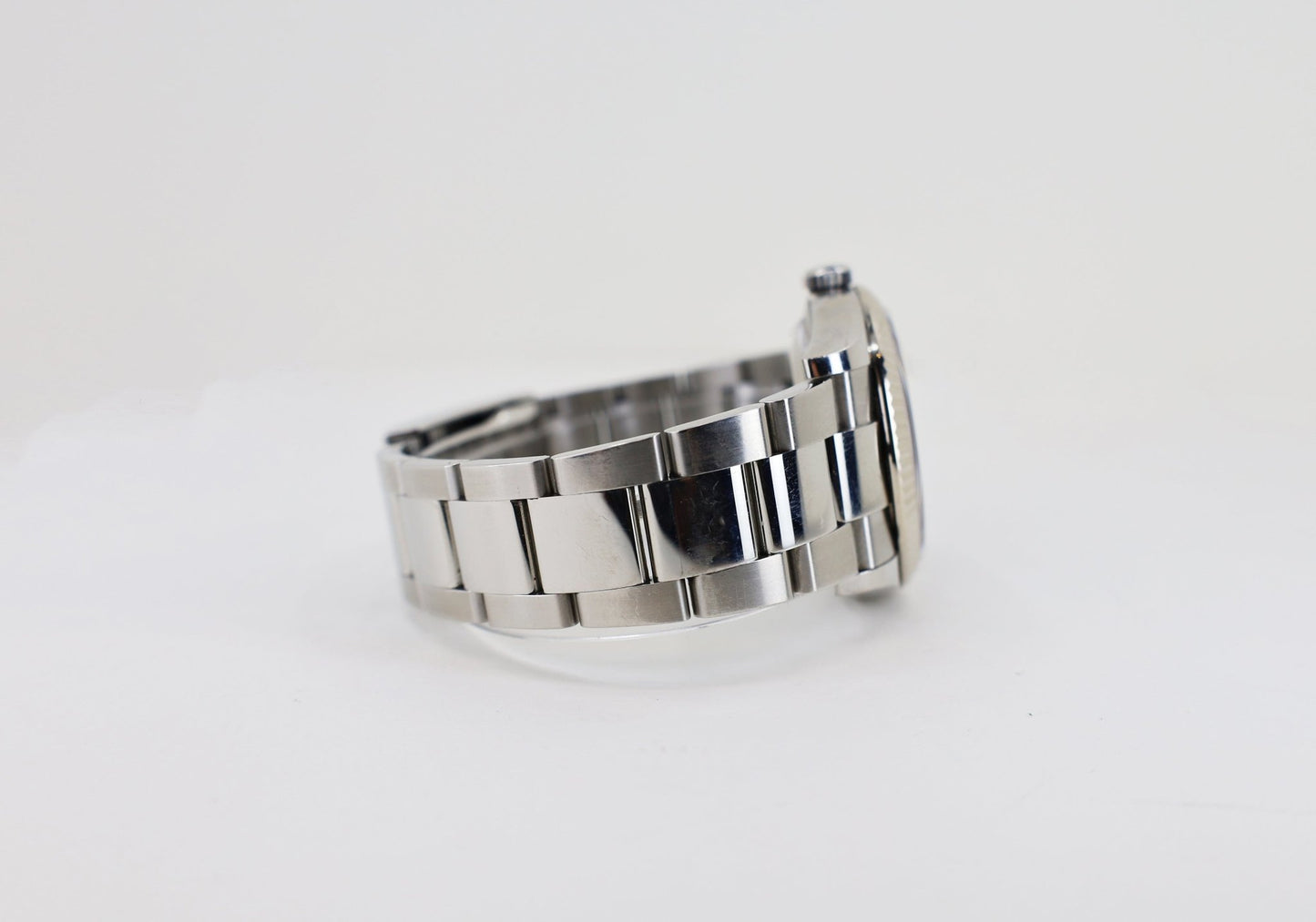 Rolex Datejust 36 White Gold/Steel Silver Index Dial & Fluted Bezel Oyster Bracelet 126234 - Luxury Time NYC