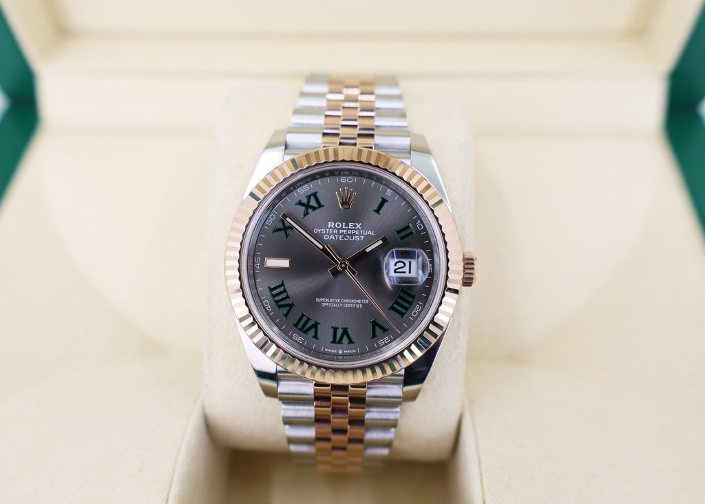 Rolex Datejust 41 Mint Green Dial Watch | 126300 | TSJNY