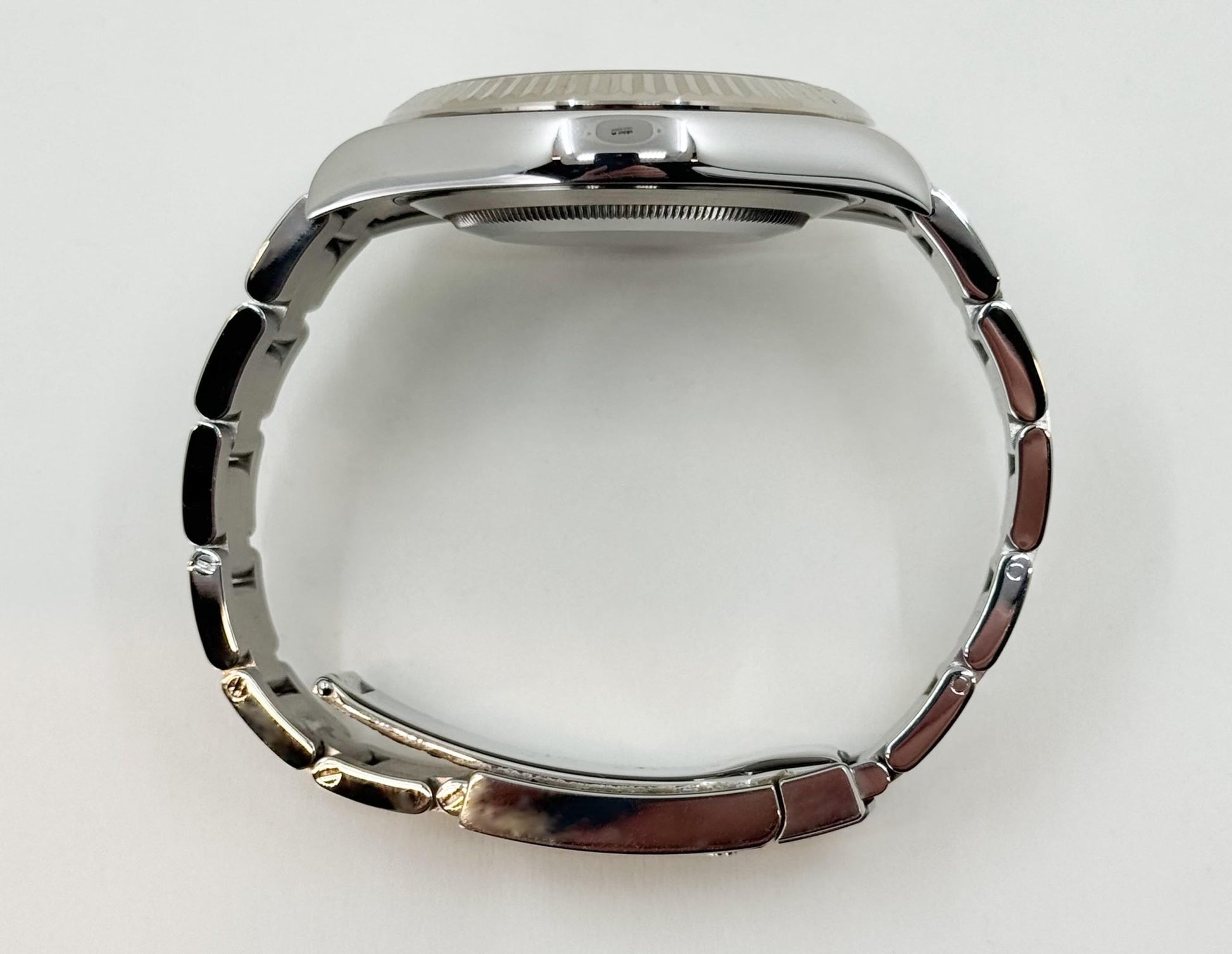 Rolex Datejust 41 Stainless Steel Blue Roman Dial Fluted Bezel Oyster Bracelet - 116334 BLURFO - Luxury Time NYC