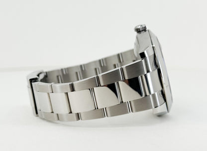 Rolex Datejust 41 Stainless Steel Mint Green Index Dial Smooth Bezel Oyster Bracelet 126300 - Luxury Time NYC