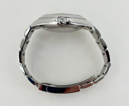 Rolex Datejust 41 Stainless Steel Mint Green Index Dial Smooth Bezel Oyster Bracelet 126300 - Luxury Time NYC