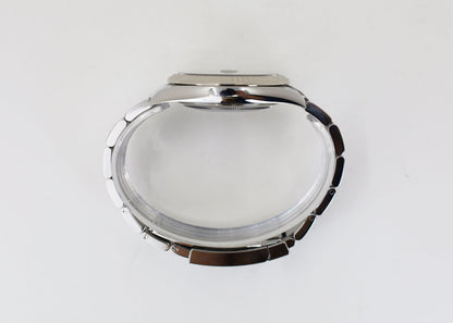 Rolex Datejust 41 White Gold/Steel Slate Roman Dial Fluted Bezel Oyster Bracelet 126334 - Luxury Time NYC