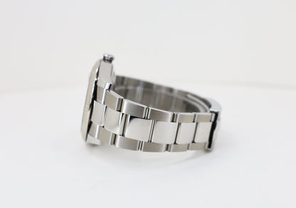 Rolex Datejust 41 White Gold/Steel Slate Roman Dial Fluted Bezel Oyster Bracelet 126334 - Luxury Time NYC
