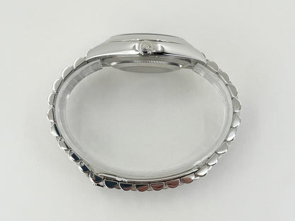 Rolex Day-Date 40 Platinum Ice Blue Quadrant Roman Dial Roman Dial & Smooth Bezel President Bracelet 228206 - Luxury Time NYC