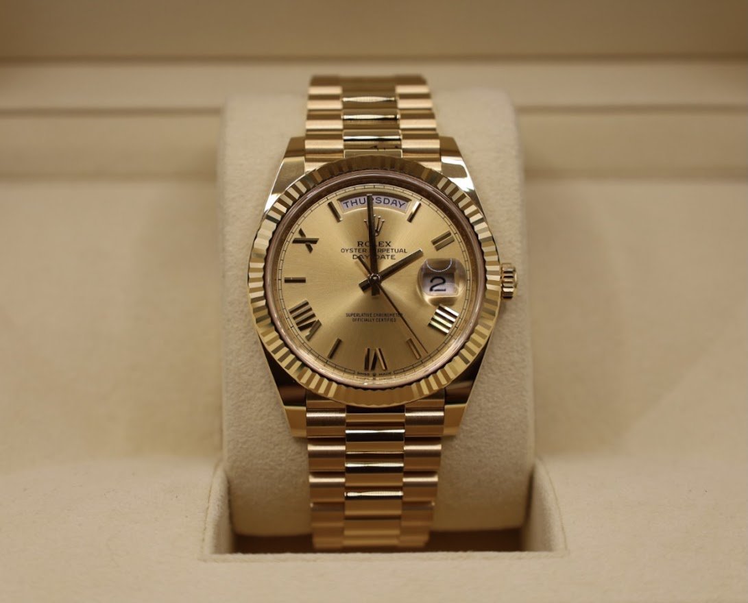 Rolex presidential day date 40mm Clearance