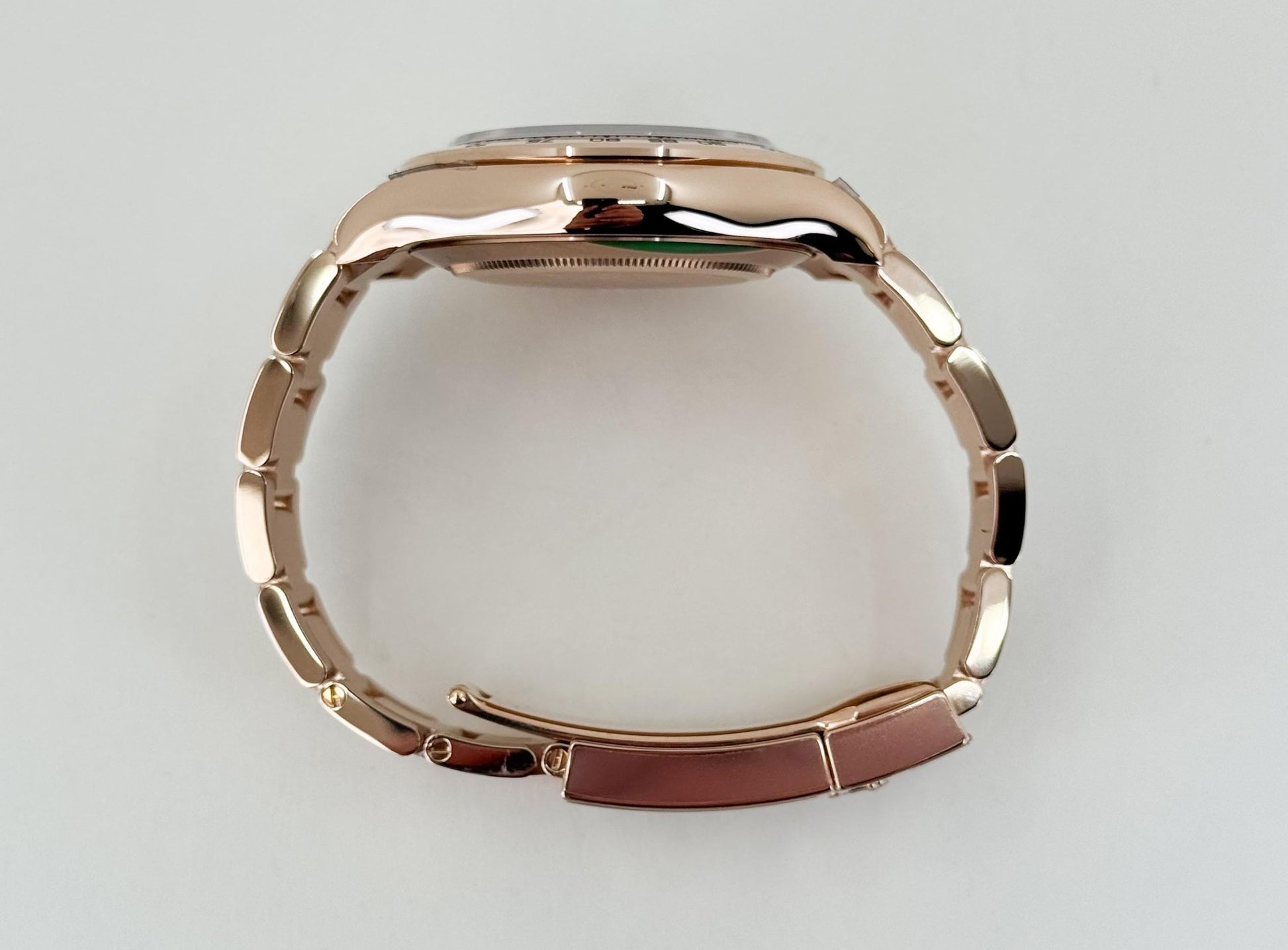 Rolex Daytona 116505 Black Index Pink Subdials Rose Gold Oyster Chronograph - Luxury Time NYC