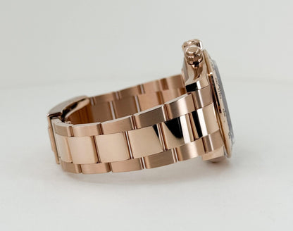 Rolex Daytona 116505 Black Index Pink Subdials Rose Gold Oyster Chronograph - Luxury Time NYC