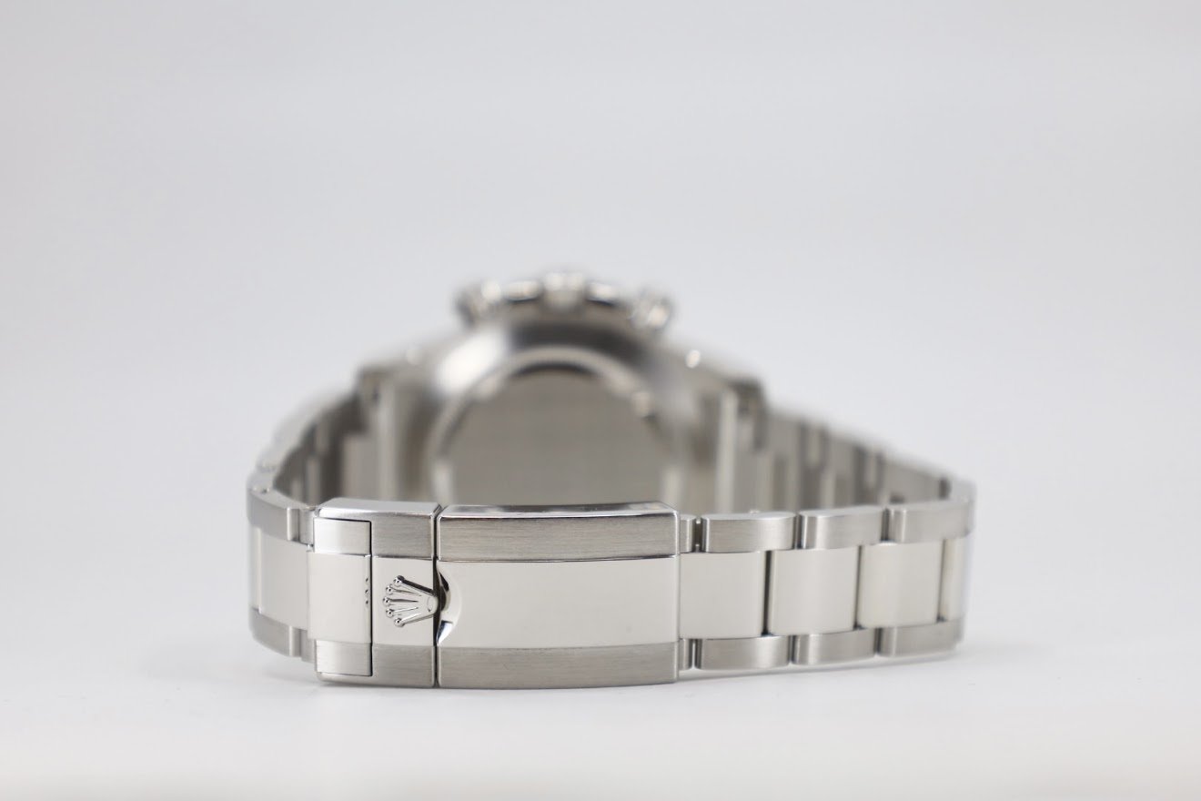 Rolex Daytona Platinum Ice Blue Index Dial Chestnut Brown Ceramic Bezel Oyster Bracelet 116506 - Luxury Time NYC INC