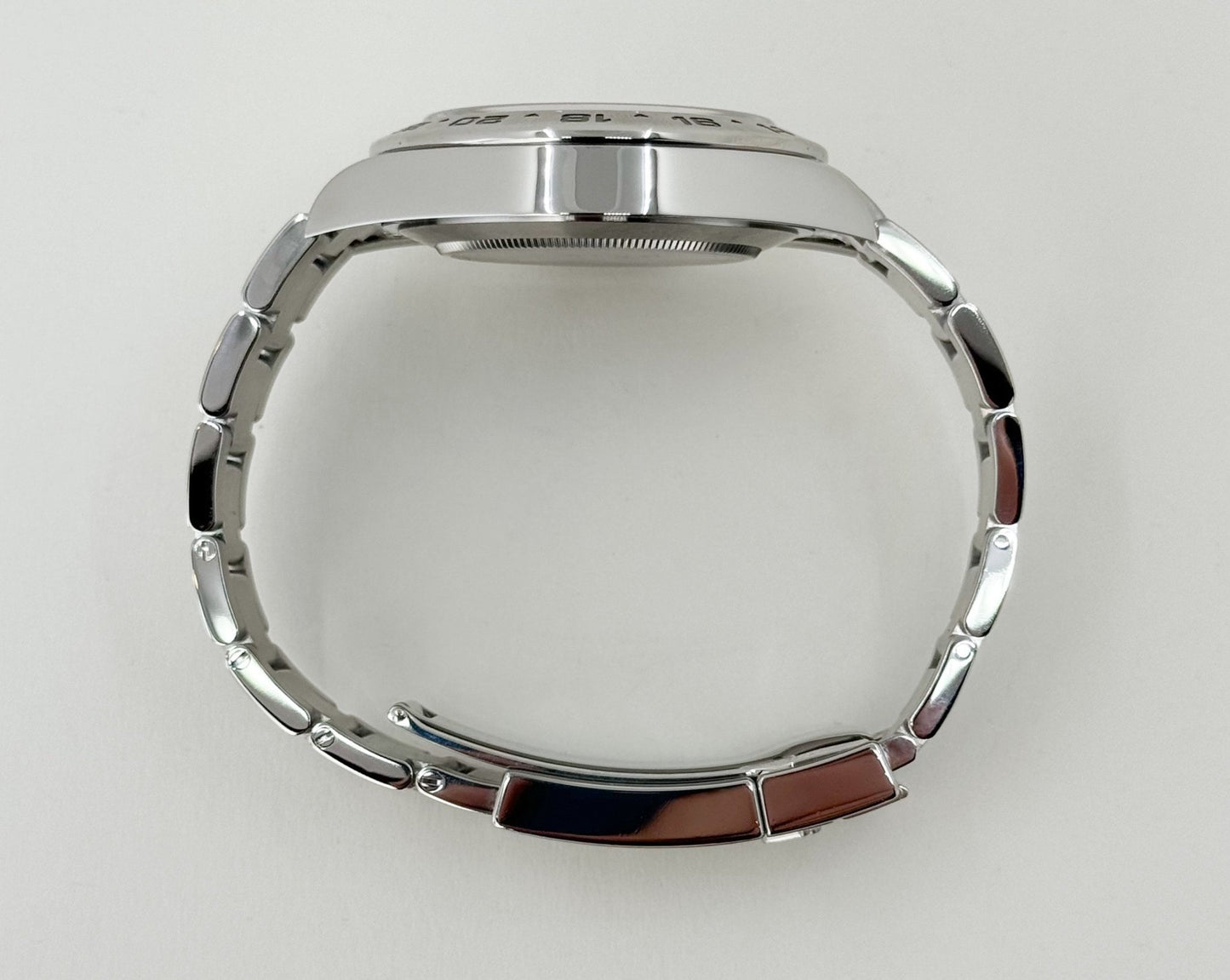 Rolex Explorer II "Steve McQueen" GMT Stainless Steel White Dial 42mm Oyster Bracelet 216570 - Luxury Time NYC