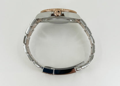 Rolex GMT Master II Root Beer Rose Gold/Steel Black Dial Black/Brown Ceramic Bezel 126711CHNR - Luxury Time NYC