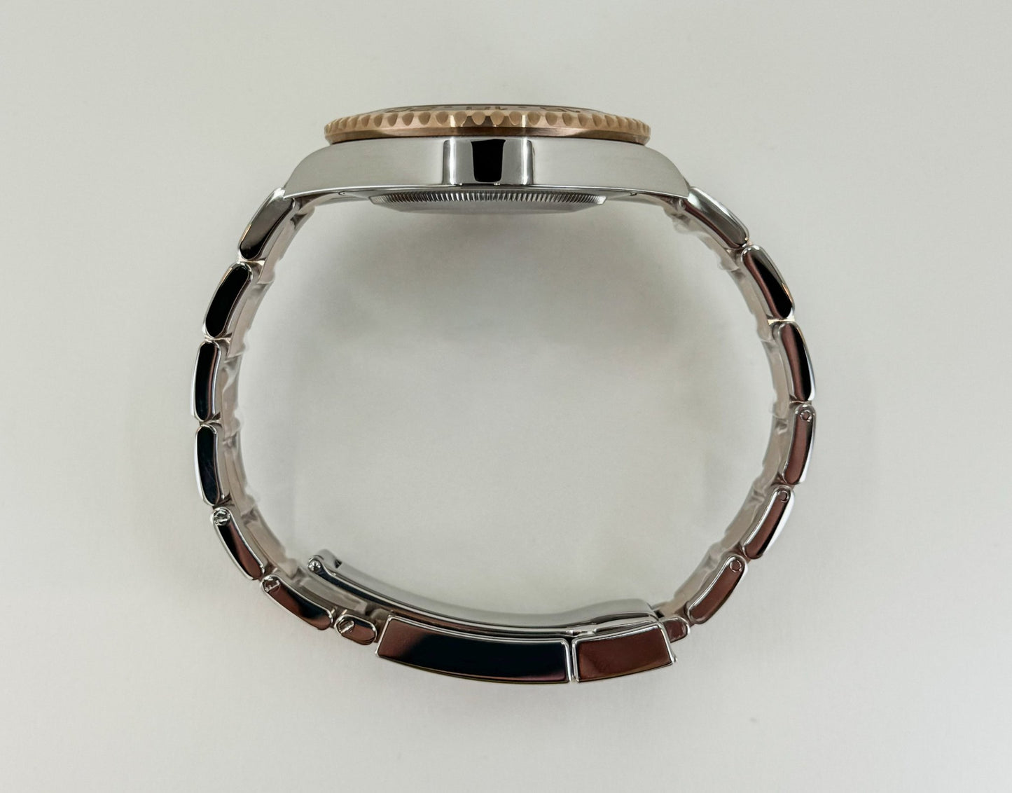 Rolex GMT Master II Root Beer Rose Gold/Steel Black Dial Black/Brown Ceramic Bezel 126711CHNR - Luxury Time NYC