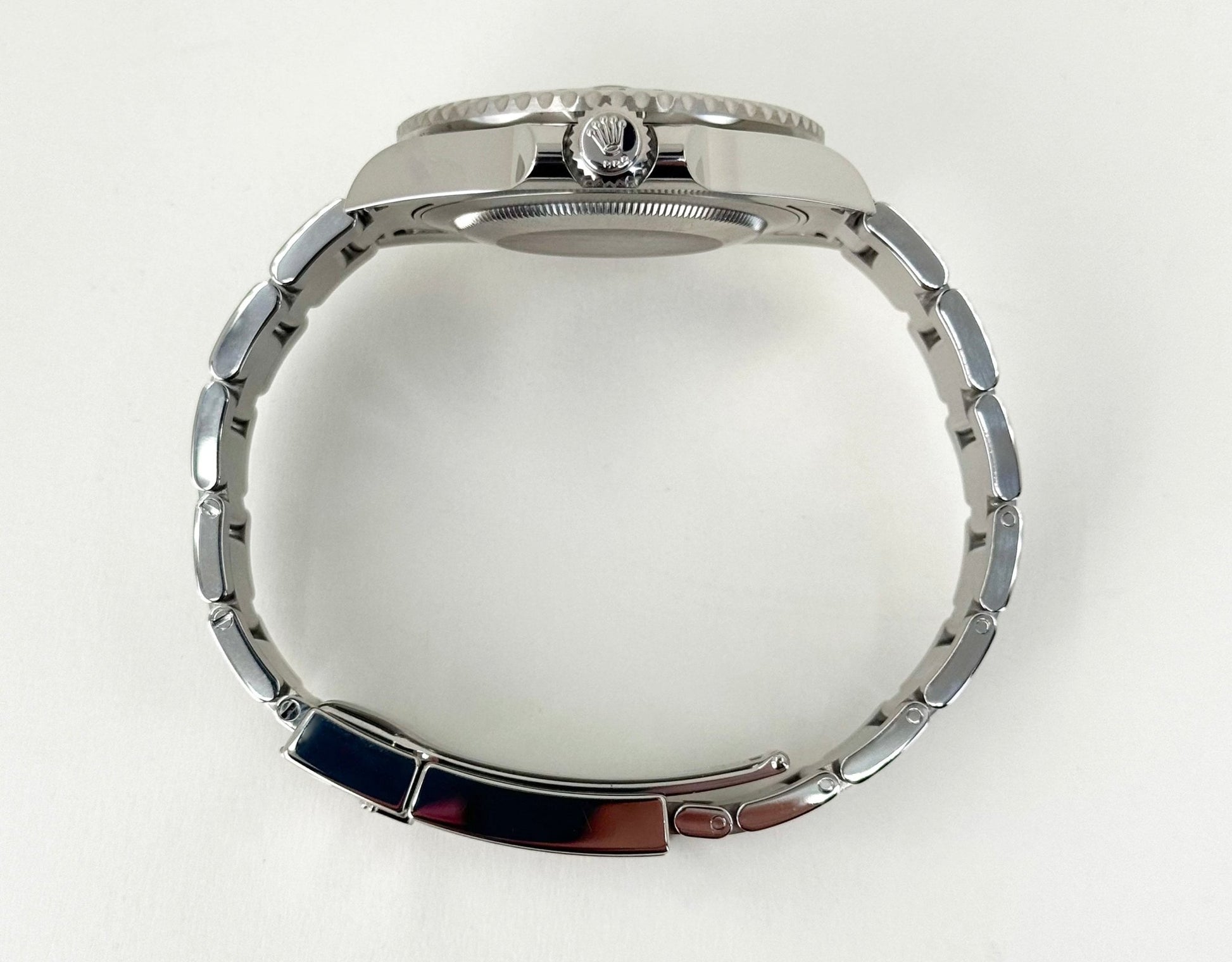 Rolex GMT Master II Stainless Steel Black Dial Ceramic Bezel Oyster Bracelet 116710LN - Luxury Time NYC