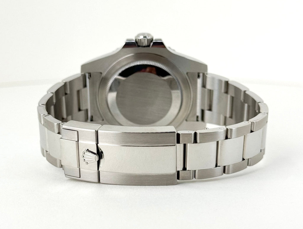 Rolex GMT Master II Stainless Steel Black Dial Ceramic Bezel Oyster Bracelet 116710LN - Luxury Time NYC