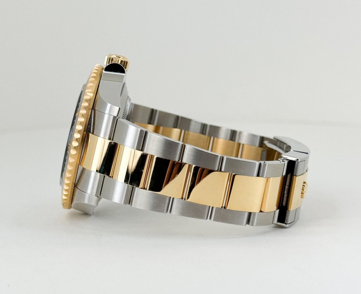 Rolex Sea-Dweller 43mm Case Yellow Gold/Steel Black Luminous Dial & Ceramic Bezel Oyster Bracelet 126603 - Luxury Time NYC