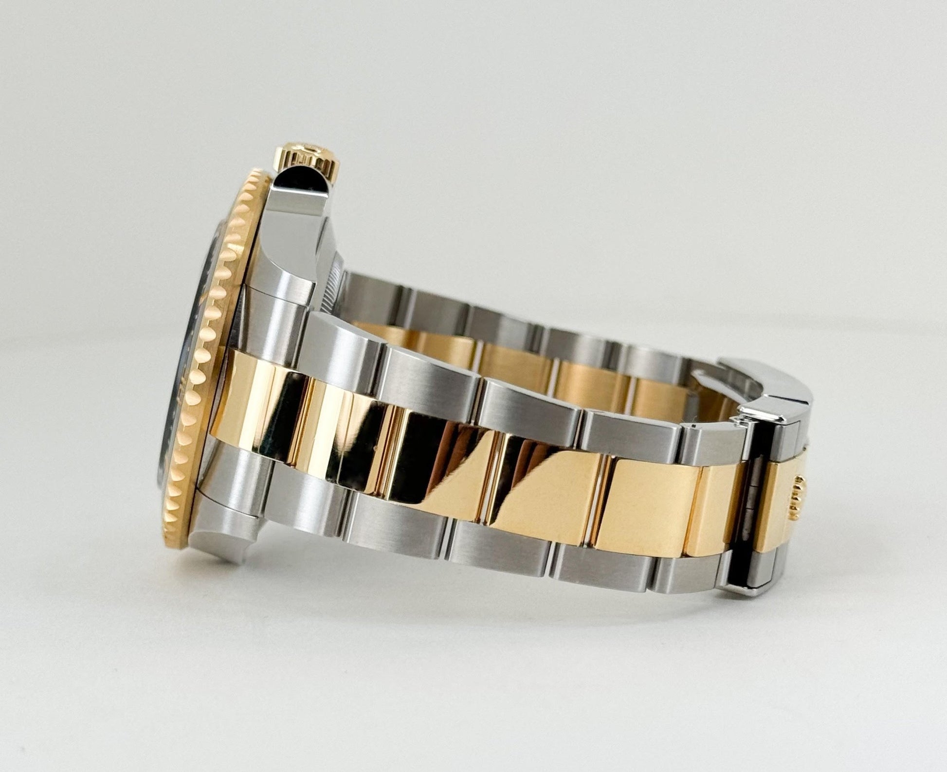 Rolex Sea-Dweller 43mm Case Yellow Gold/Steel Black Luminous Dial & Ceramic Bezel Oyster Bracelet 126603 - Luxury Time NYC