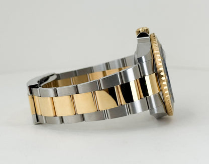 Rolex Sea-Dweller 43mm Case Yellow Gold/Steel Black Luminous Dial & Ceramic Bezel Oyster Bracelet 126603 - Luxury Time NYC