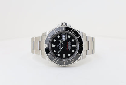Rolex Sea-Dweller Stainless Steel Black Maxi Dial & Ceramic Bezel Oyster Bracelet 43mm 126600 - Luxury Time NYC
