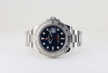 Load image into Gallery viewer, Rolex Steel and Platinum Yacht-Master 40 Watch - Blue Dial - 3235 Movement - 126622 blu - Luxury Time NYC