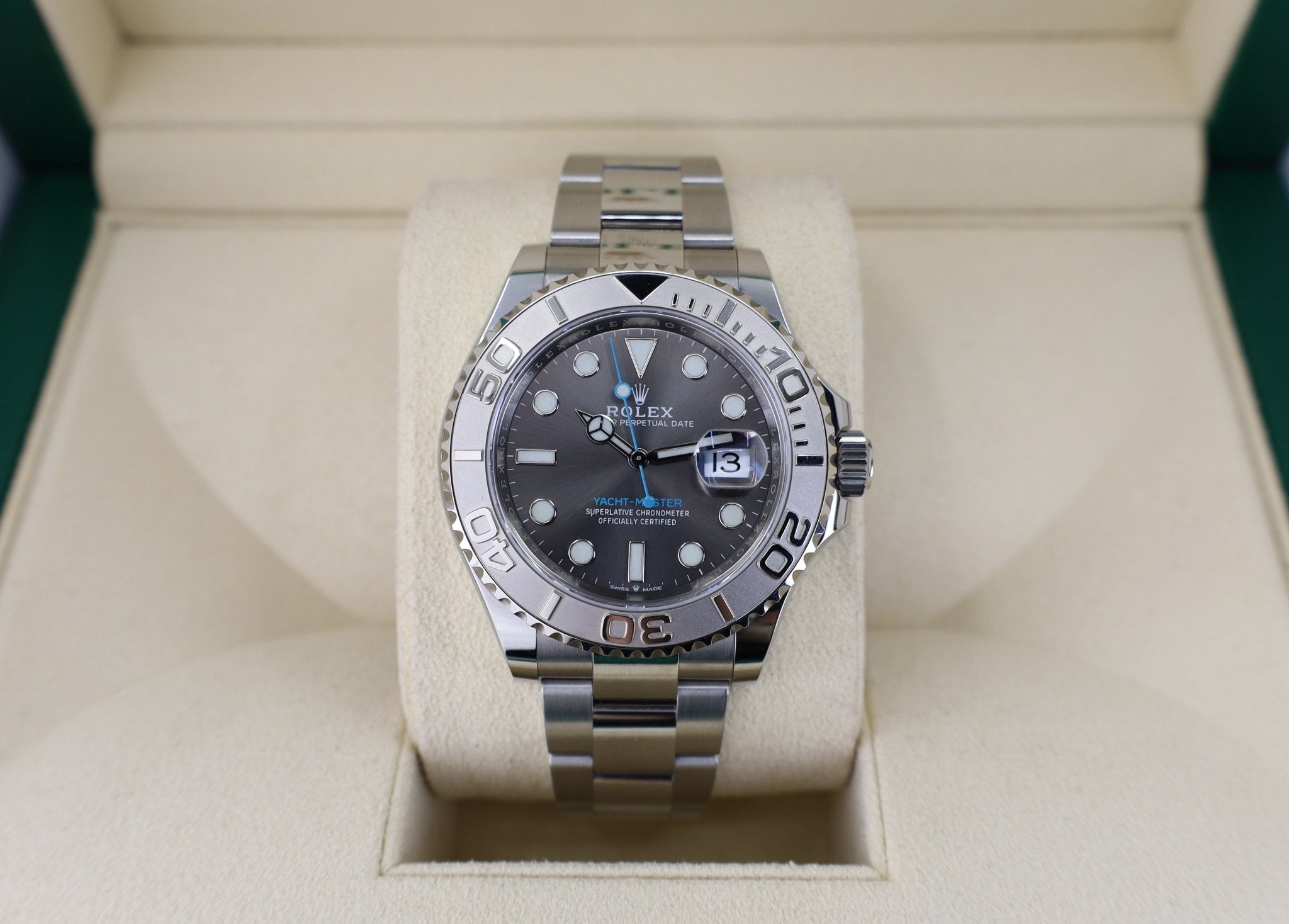 Yacht master rhodium 40mm Clearance