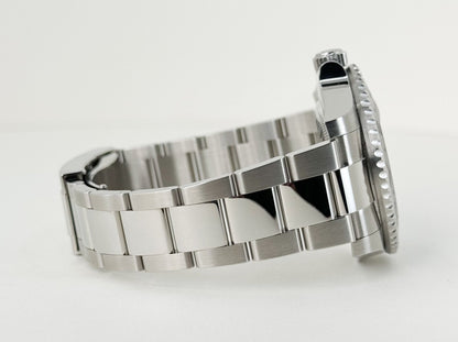 Rolex Steel GMT-Master II 40 Watch - Batman - Black Dial - Oyster Bracelet - 126710BLNR - Luxury Time NYC