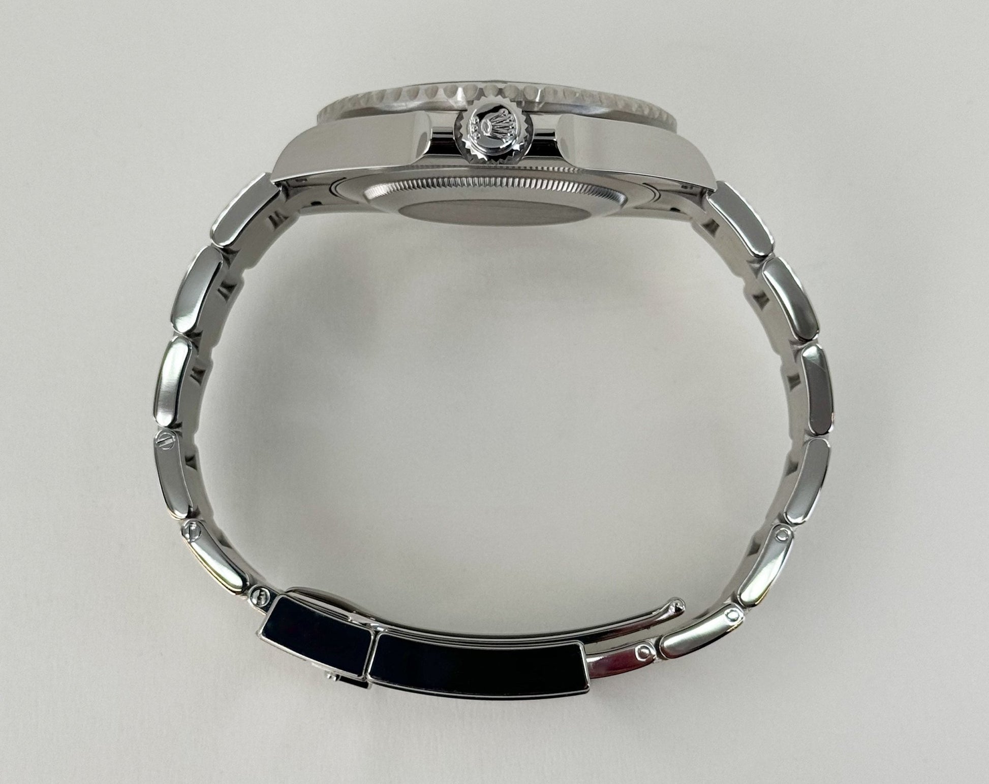 Rolex Steel GMT-Master II 40 Watch - Batman - Black Dial - Oyster Bracelet - 126710BLNR - Luxury Time NYC