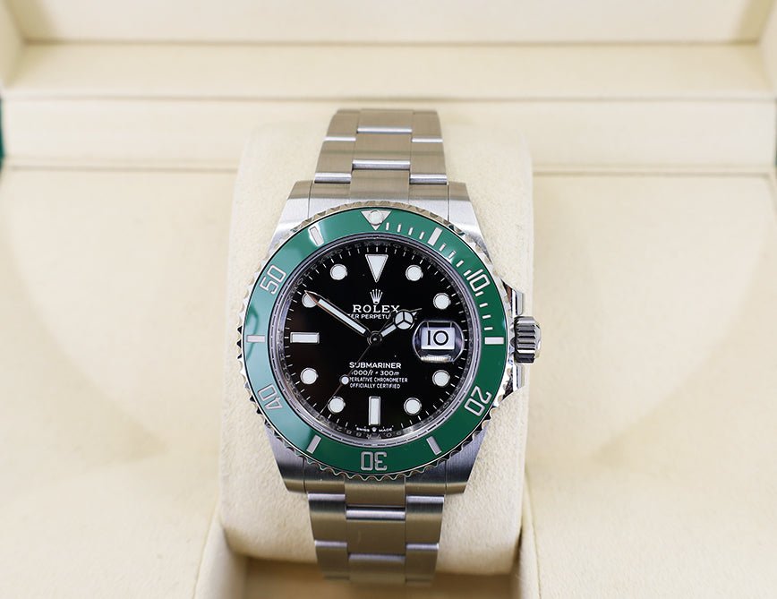 2020 rolex submariner green bezel Clearance