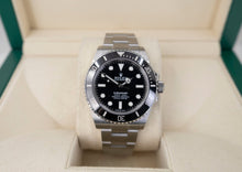 Load image into Gallery viewer, Rolex Steel Submariner Watch - Black Dial - 2020 Release - 124060 - Luxury Time NYC
